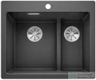 Blanco PLEON 6 SILGRANIT® Split mosogató medence, balos főmedence, antracit 521689