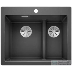   Blanco PLEON 6 SILGRANIT® Split mosogató medence, balos főmedence, antracit 521689