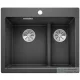 Blanco PLEON 6 SILGRANIT® Split mosogató medence, balos főmedence, antracit 521689