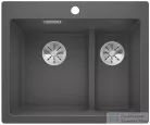 Blanco PLEON 6 SILGRANIT® Split mosogató medence, balos főmedence, palaszürke 521690