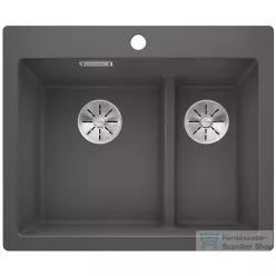   Blanco PLEON 6 SILGRANIT® Split mosogató medence, balos főmedence, palaszürke 521690