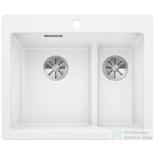   BLANCO PLEON 6 Split  SILGRANITŽ PuraDurŽ fehér gránit mosogató  521693