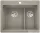 Blanco PLEON 6 SILGRANIT® Split mosogató medence, balos főmedence, tartufo 521696