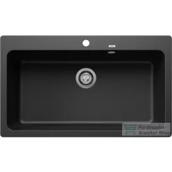   Blanco NAYA XL 9 86x51 cm-es SILGRANIT® mosogató medence, antracit 521811