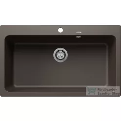  Blanco NAYA XL 9 86x51 cm-es SILGRANIT® mosogató medence, kávé 521820