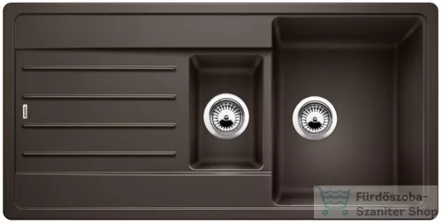 Blanco LEGRA 6 S SILGRANIT® mosogató medence, kávé 522212