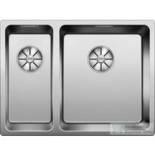   BLANCO ANDANO 340/180-IF selyemfényű rozsdamentes acél mosogató medence, jobbos főmedencével 522973