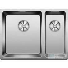   BLANCO ANDANO 340/180-IF selyemfényű rozsdamentes acél mosogató medence, balos főmedencével 522975