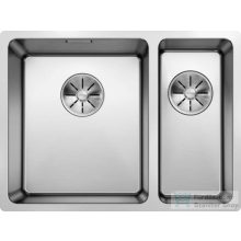   BLANCO ANDANO 340/180-U selyemfényű rozsdamentes acél mosogató medence, balos főmedencével 522979