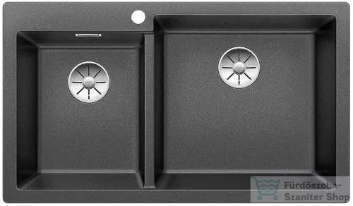 Blanco PLEON 9 SILGRANIT® mosogató medence, jobbos főmedence, antracit 523057