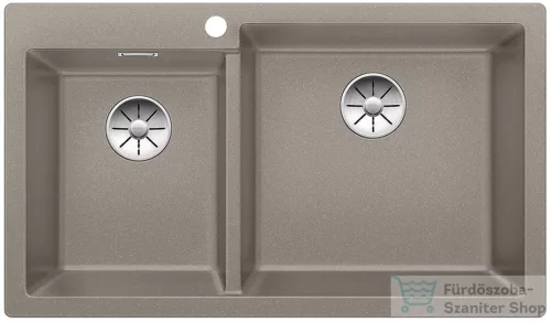 Blanco PLEON 9 SILGRANIT® mosogató medence, jobbos főmedence, tartufo 523064