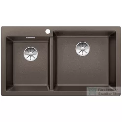   Blanco PLEON 9 SILGRANIT® mosogató medence, jobbos főmedence, kávé 523066