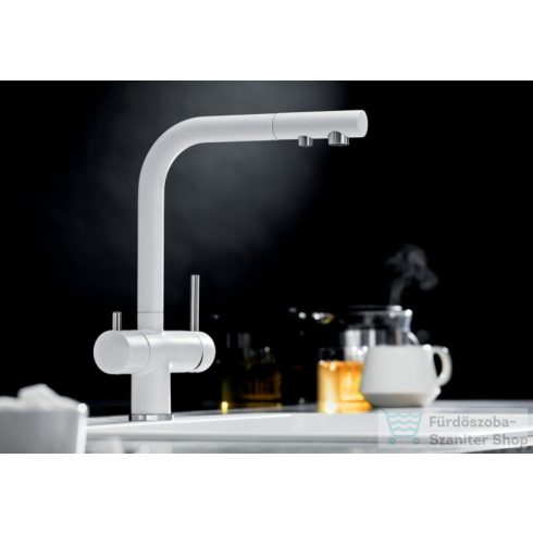 BLANCO FONTAS II PVD steel egykaros mosogató csaptelep, szűrt vízhez 523129