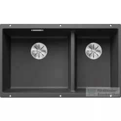   Blanco SUBLINE 430/270-U SILGRANIT® mosogató medence alulról való beépítéshez, balos főmedence, palaszürke 523152