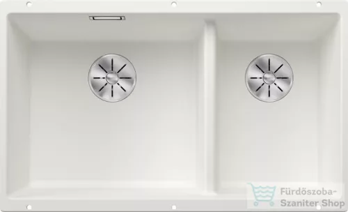 Blanco SUBLINE 430/270-U SILGRANIT® mosogató medence alulról való beépítéshez, balos főmedence, fehér 523155