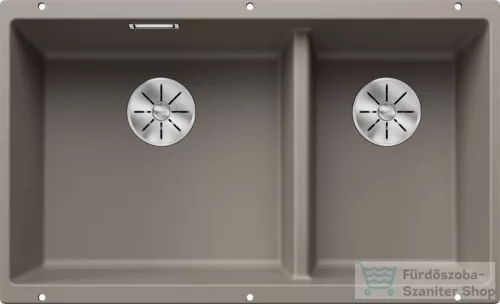 Blanco SUBLINE 430/270-U SILGRANIT® mosogató medence alulról való beépítéshez, balos főmedence, tartufo 523158
