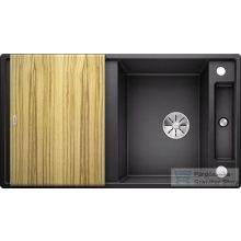   BLANCO AXIA III 5 S antracit gránit mosogató fa vágódeszkával távműködtetővel  523205