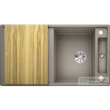   BLANCO AXIA III 5 S tartufo gránit mosogató fa vágódeszkával távműködtetővel  523212