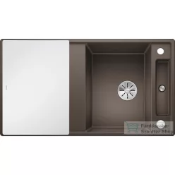   Blanco AXIA III 5 S SILGRANIT® mosogató medence, távműködtetővel, üveg vágólappal, kávé 523224