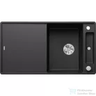Blanco AXIA III 5 S-F SILGRANIT® mosogató medence munkalapszitű beépítéshez, távműködtetővel, fa vágódeszkával, antracit 523225