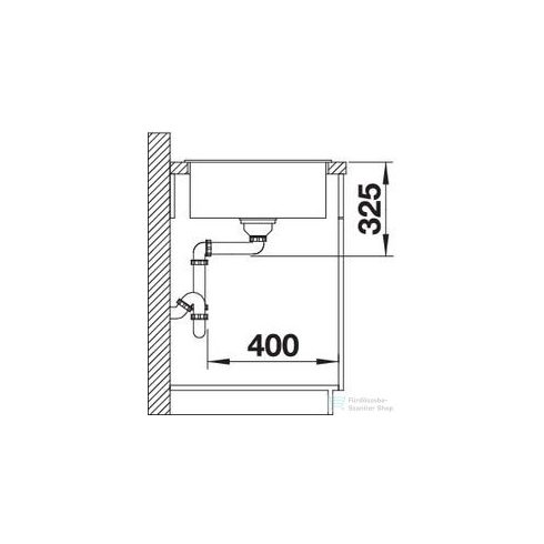 BLANCO ZIA XL 6 S compact antracit silgranit forgatható mosogató medence 523273