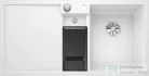Blanco COLLECTIS 6 S SILGRANIT® mosogató medence, távműködtetővel, jobbos főmedencével, fehér 523348