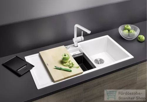 Blanco COLLECTIS 6 S SILGRANIT® mosogató medence, távműködtetővel, jobbos főmedencével, fehér 523348