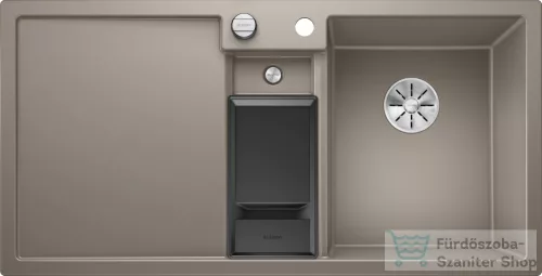 Blanco COLLECTIS 6 S SILGRANIT® mosogató medence, távműködtetővel, jobbos főmedencével, tartufo 523351