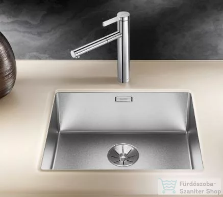 Blanco CLARON 500-U DURINOX rozsdamentes acél mosogató medence alulról való beépítéshez, selyemfényű acél 523386