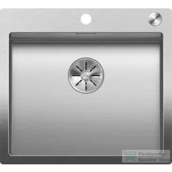   Blanco CLARON 500-IF/A DURINOX rozsdamentes acél mosogató medence, PushControl lefolyó-távműködtetővel, selyemfényű acél 523393