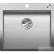Blanco CLARON 500-IF/A DURINOX rozsdamentes acél mosogató medence, PushControl lefolyó-távműködtetővel, selyemfényű acél 523393