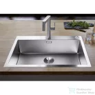 Blanco CLARON 700-IF/A DURINOX rozsdamentes acél mosogató medence, selyemfényű acél 523394