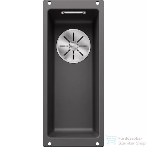 Blanco SUBLINE 160-U SILGRANIT® mosogató medence alulról való beépítéshez, palaszürke 523397