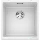 Blanco SUBLINE 400-U SILGRANIT® mosogató medence alulról való beépítéshez, fehér 523426