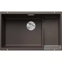   Blanco SUBLINE 700-U Level SILGRANIT® mosogató medence alulról való beépítéshez, multifunkciós kosárral, kávé 523461
