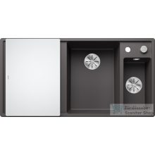   BLANCO AXIA III 6 S palaszürke gránit mosogató üveg vágólappal távműködtetővel jobbos   523473