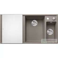   Blanco AXIA III 6 S SILGRANIT® mosogató medence, távműködtetővel, üveg vágólappal, jobbos főmedencével, tartufo 523480
