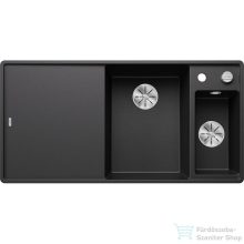   BLANCO AXIA III 6 S-F silgránit mosogató medence, jobbos kivitel,  üveg vágólappal,  munkalapszintű beépítés, antracit 523489