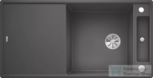 Blanco AXIA III XL 6 S SILGRANIT® mosogató medence, távműködtetővel, fa vágódeszkával, palaszürke 523501