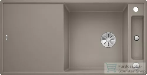 Blanco AXIA III XL 6 S SILGRANIT® mosogató medence, távműködtetővel, fa vágódeszkával, tartufo 523507