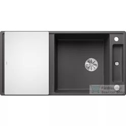   Blanco AXIA III XL 6 S SILGRANIT® mosogató medence, távműködtetővel, üveg vágólappal, palaszürke 523511