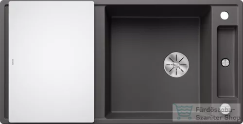 Blanco AXIA III XL 6 S SILGRANIT® mosogató medence, távműködtetővel, üveg vágólappal, palaszürke 523511