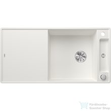   BLANCO AXIA III XL 6 S-F silgránit mosogató medence,forgatható kivitel,  fa vágódeszkával, munkalapszintű beépítés, fehér 523523