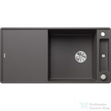   BLANCO AXIA III XL 6 S-F silgránit mosogató medence,forgatható kivitel, üveg vágólappal, munkalapszintű beépítés, palaszürke 523527