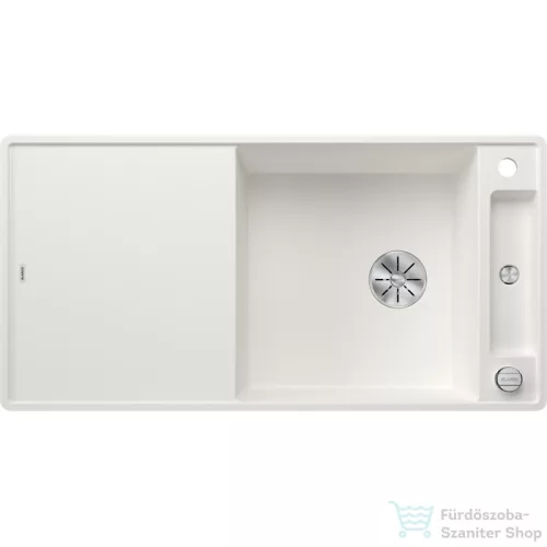 Blanco AXIA III XL 6 S-F SILGRANIT® mosogató medence munkalapszintű beépítéshez, távműködtetővel, üvegvágólappal, fehér 523529