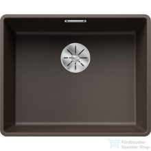   BLANCO SUBLINE 500-F gránit mosogató (szintbe épitésű verzió) kávé 523537