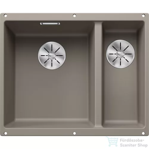 Blanco SUBLINE 340/160-U SILGRANIT® mosogató medence alulról való beépítéshez, balos főmedence, tartufo 523556