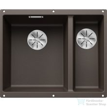   BLANCO SUBLINE 340/160-Uj silgranit mosogató medence balos főmedencével kávé 523557