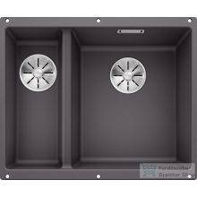   BLANCO SUBLINE 340/160-Uj silgranit mosogató medence jobbos főmedencével palaszürke 523559