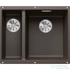 Blanco SUBLINE 340/160-U SILGRANIT® mosogató medence alulról való beépítéshez, jobbos főmedence, kávé 523567